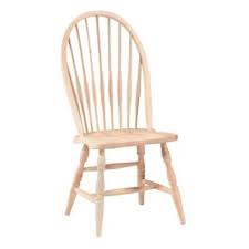 International Concepts Unfinished Tall Spindleback Windsor Chair 1c 969 The Unfinished Dining Chairs Dining Chairs Windsor Dining Chairs