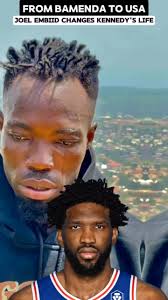 🇨🇲✈️🇺🇲Kennedy Nkwain Lamiress welcomed at the airport by Miami-based  Basketball talent developer and founder of K&R Development Karl Mullins.,  He started his journey