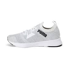 › » puma shoes & clothing. Flyer Runner Engineered Knit Softfoam Men S Running Shoes Puma White Quarry Puma Black Puma Shoes Puma