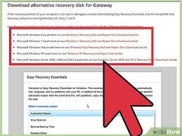 Connect the password reset disk to your locked gateway laptop. How To Reset A Gateway Laptop With Pictures Wikihow