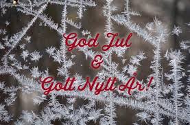 God jul och ett gott nytt år. God Jul Och Gott Nytt Ar Under Vart Tak