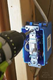 Wiring a new light from a switched outlet How To Add A Switch To A Light Fixture Pretty Handy Girl