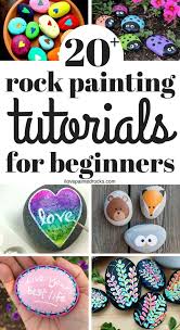 29 Easy Rock Painting Ideas For Beginners Painted Rocks Diy Rock Painting Designs Painted Rocks