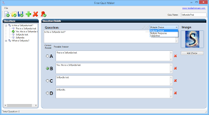 Choose 25 questions with our free version and then define the answers. Download Free Quiz Maker 1 0 0 0