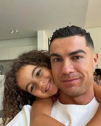 Cristiano with daughter ♥️🥰