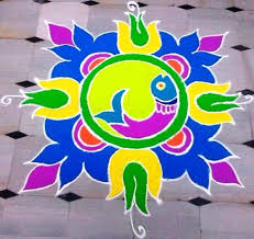 Diwali Simple Rangoli Chart In 2019 Diwali Decorations At