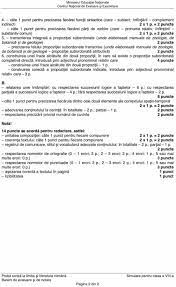 Aproximativ 300.000 de elevi participă la simularea examenului de bacalaureat, care va începe luni cu proba ministerul educației va prezenta în curând baremul la subiecte simulare bc 2019 limba română. Simulare Evaluare NaÈionalÄ 2019 Subiecte Èi Barem Limba RomanÄ Clasa A Viii A Stirileprotv Ro