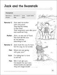 There is a printable jack and the beanstalk story, which i created in both color and bw {to be colored by kids}. Jack And The Beanstalk A Beginning Reader Play Printable Texts Skills Sheets