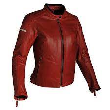 Women Red Biker Slim Fit Genuine Leather Motorcycle Racing Quilted Leadstyle Leather Jacket Leather Jacket Jackets For Women Leather Jackets Women