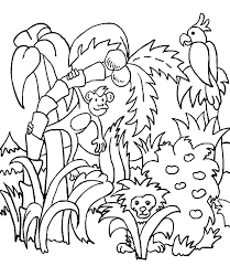 Was regelmatig je handen en blijf op voldoende afstand van anderen. Gratis Kleurplaten Jungle Dieren Coloring And Drawing