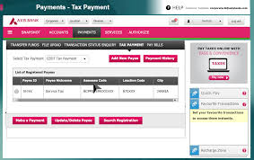 You have used back/forward/refresh button of your browser. Axis Bank Corporate Net Banking Registration Salary Upload Tax