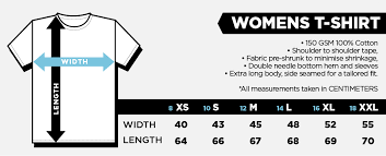 sizing charts stranger stuff