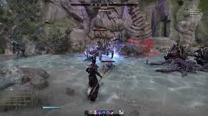 Elder Scrolls Online Summerset Abyssal Geyser Gameplay We Take A Tour Through The New Expansion For The Elder Scrol Elder Scrolls Online Elder Scrolls Elderly