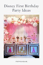 For instance with an amusing motif for you as well as your daughter right here are some examples of pictures of decorating a room with a disney motif and. Disney First Birthday Party Ideas Popsugar Family