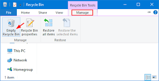 Each hard drive that has a recycle bin will have its own hidden folder. 5 Ways To Empty Recycle Bin In Windows 10 Password Recovery
