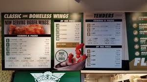 Explore our saucy or dry rub flavors that range from mild to hot, in sweet or savory. Menu Board Picture Of Wingstop Bowling Green Tripadvisor