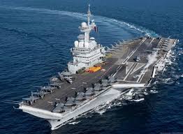 French Aircraft Carrier Charles De Gaulle Aircraft Carrier Navy Aircraft Carrier Warship