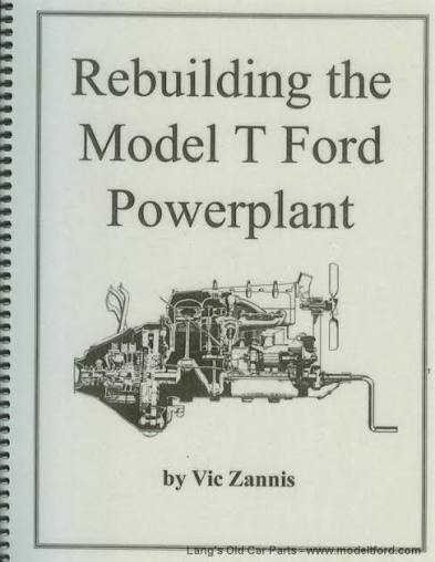 Model T Rebuilding the Ford Power Plant, book, T-RFP