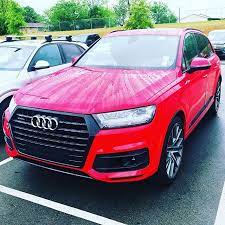 Misano Red Audi Q7 Audi Audiq7 Q7 Suv Suvlife Familycar Sophisticated Luxurylifestyle Luxurycars Luxurycar Lu Audi Q7 Audi Red Audi