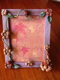 Portafoto Gnomo Portafoto In Pasta Di Mais Frame Photo Frames Decor