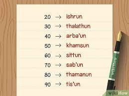 When the metal has more than one possible ionic charge or oxidation state the oxidation number (the same as the charge) of the metal ion is represented by a roman numeral in parentheses immediately following the metal ion name. How To Count To 10 In Arabic 12 Steps With Pictures Wikihow