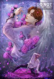 Dapat set kemeja + pants inc ribbon clothes from prettyhan2.0 jual doll clothes 20cm set jeonghan purple rose outfit. Gehenna1986 Jeonghan Purple Rose You Bloom Inside Of Me