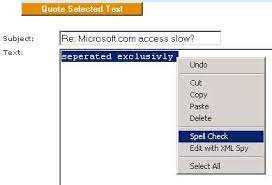 To remove all words, click delete all. A Spell Check Ie Menu Extension Codeproject
