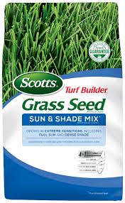 Scotts Turf Builder Grass Seed Sun And Shade Mix Grass Seed Scotts Grass Seed For Shade Grass Seed Shade Grass