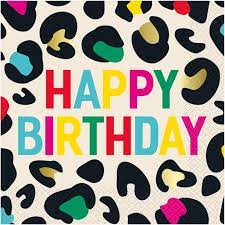You can hang them indoors or outdoors. Leopard Birthday Paper Luncheon Napkins 6 5in 16ct Walmart Com Walmart Com