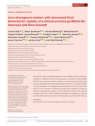Pdf Care Of Pregnant Women With Decreased Fetal Movements