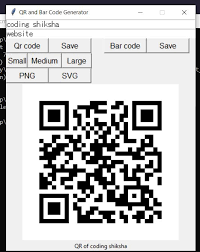 Python Tkinter Python Barcode Myqr Gui Script To Make A Qr And Bar Code Generator Desktop App Full Pro Coding Programming Tutorial Web Development Tutorial