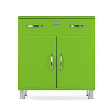 Malibu 2 Door 1 Drawer Combi Chest Tenzo Finish Green Tenzo Drawers Locker Storage