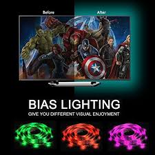 Amazon Com Frontec Led Strip For 47 48 50 Inches Tv Lights Usb Power Squwel