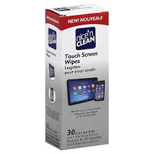 Using a microfiber cloth is the only safe way to clean your touch screen. Nice N Clean Touch Screen Wipes 30 Count Packets Bed Bath Beyond