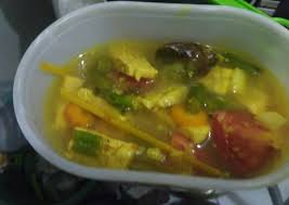 2 lembar daun salam 4 lembar daun jeruk 4 cm. Resep Sayur Tempe Kuah Pindang Resep Enyak