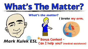 Injuries What S The Matter Can I Help You Our Body Mark Kulek Esl Youtube