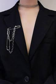 Check out our grunge aesthetic pin selection for the very best in unique or custom, handmade pieces from our shops. Grunge Aesthetic Multi Silver Chains Big Pin Brooch Shopperboard