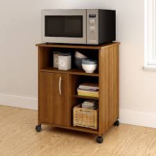 South shore furniture covers all defects on furniture parts and workmanship for a period of 5 years from the date of purchase. South Shore Axess Microwave Cart With Storage On Wheels Morgan Cherry The Home Depot Canada