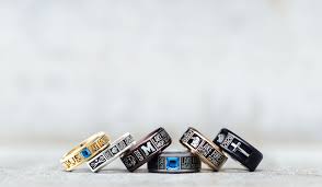 High School Class Band Rings By Jostens Class Rings High School School Jewelry High School Rings