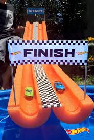 Stock Up On Pool Noodles For These Clever Diy Projects Hot Wheels Party Hotwheels Birthday Party Hot Wheels Birthday