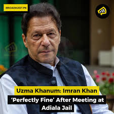 Imran Khan's Sister Meets Him Inside Adiala Jail After False Death Rumors