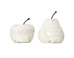 Quarter and core the pears and cut into 3cm/1¼in chunks crosswise (no need to peel). Ceramic Apple And Pear 10 95ea Ceramic Apple Pottery Pear