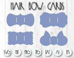 Bow Card Svg Bundle Bow Display Card Hair Clip Card Dxf Bow Etsy In 2020 Bow Display Hair Bow Display Display Cards