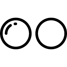 This logo image consists only of simple geometric shapes or text. Flickr Logo Of Two Circles Vector Svg Icon Svg Repo