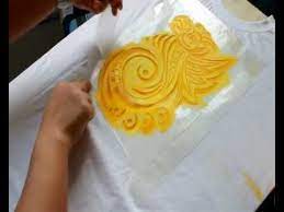 Keep the stencil on the shirt for a few minutes to allow the paint to dry a little. Diy T Shirt With Asc365 Airbrush Stencil Background Custom Youtube