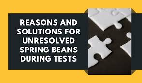 Conventional method signatures — if the method signature conforms to certain conventions, the parameter binding can use java reflection to determine what parameters to pass. Fix No Qualifying Spring Bean Error For Spring Boot Tests Rieckpil