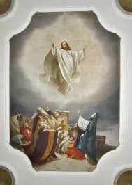 Wie etwa am aschermittwoch haben sich in deutschland auch an diesem tag traditionen eingebürgert, die. File Obereschach Pfarrkirche Fresko Fugel Christi Himmelfahrt Jpg Wikimedia Commons