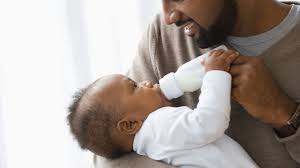 Bottle Feeding Babies Giving The Bottle Raising Children