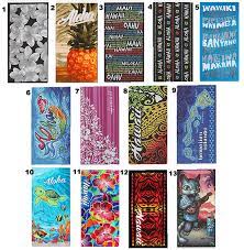 Comfortable cotton hawaii themed beach towels! Island Style Beach Towel
