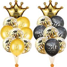 Finde für jedes geburtstagskind passende geburtstag luftballons mit helium! 30 Birthday Baloons Decoration Birthday Balloon Air Confetti Balloons 30 Years Ballon For 30th Birthday Decoration Globos Xn Ballons Accessories Aliexpress